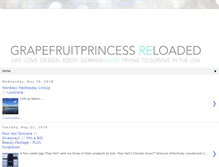Tablet Screenshot of grapefruitprincess.com